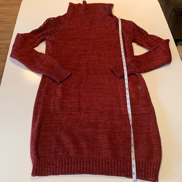 Prana Archer Vestido sweater dress Res Umber M - Picture 4 of 8